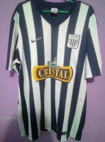 maillot alianza lima domicile 2014 rétro