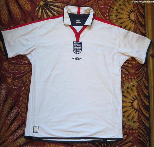 maillot angleterre domicile 2003-2005 pas cher