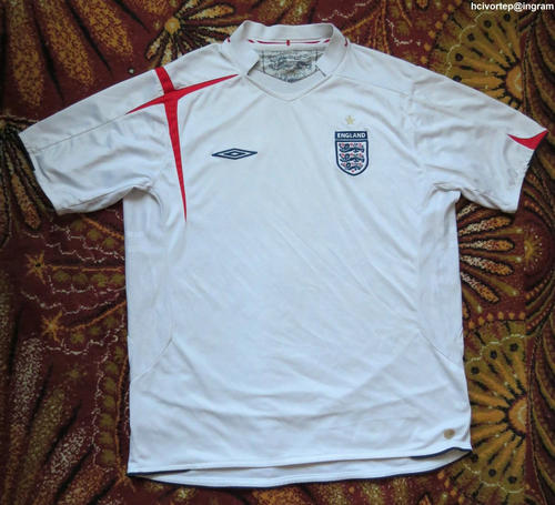 maillot angleterre domicile 2005-2007 pas cher