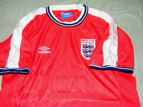 maillot angleterre exterieur 1998-1999 rétro