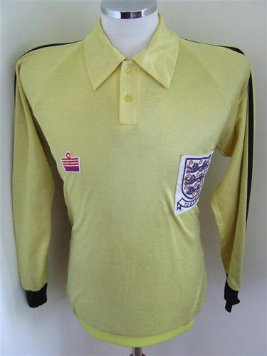 maillot angleterre gardien 1978-1980 rétro