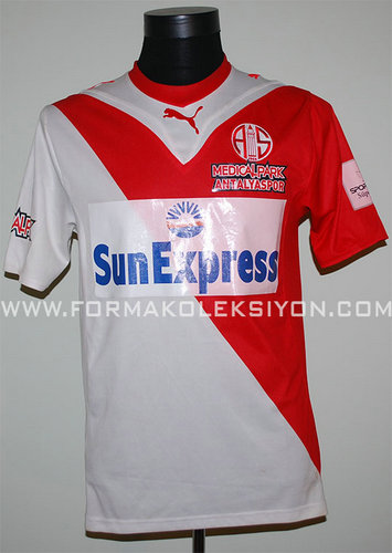 maillot antalyaspor domicile 2010-2011 rétro