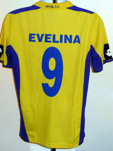 maillot apoel nicosie domicile 2006-2007 rétro