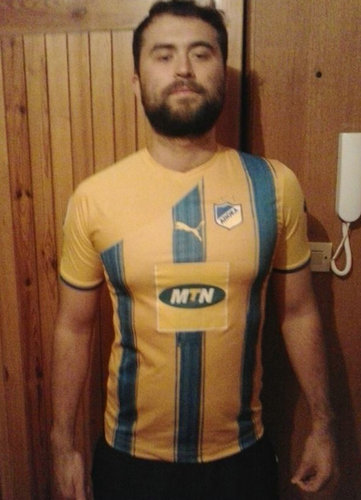 maillot apoel nicosie domicile 2010-2011 rétro