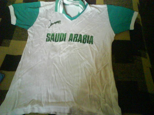 maillot arabie saoudite domicile 1982 rétro