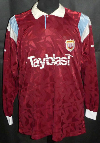 maillot arbroath fc domicile 1992-1993 rétro