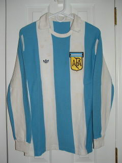 maillot argentine domicile 1977-1978 rétro