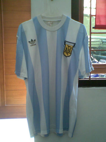 maillot argentine domicile 1989-1990 pas cher