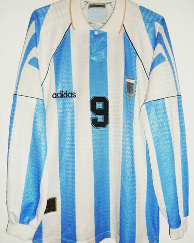 maillot argentine domicile 1996-1997 rétro