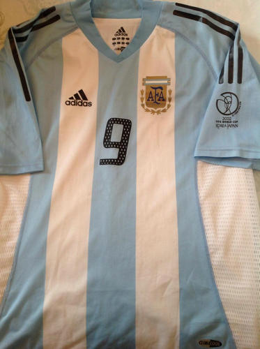 maillot argentine domicile 2002-2003 rétro