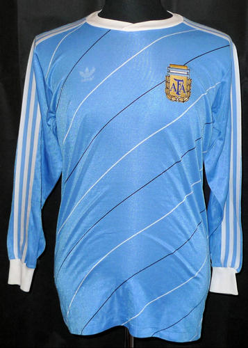 maillot argentine exterieur 1987-1989 rétro