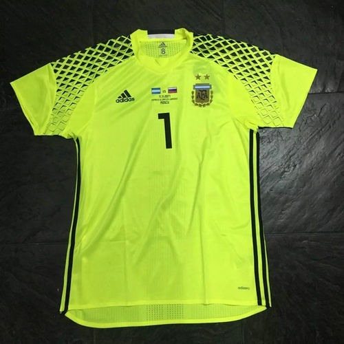 maillot argentine gardien 2016 rétro