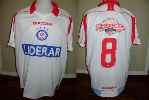 maillot argentinos juniors exterieur 2008 pas cher