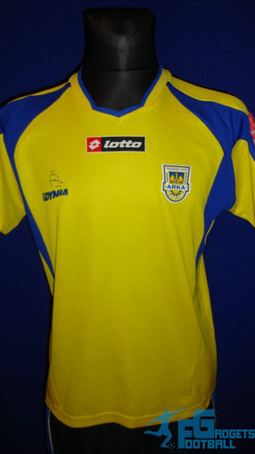 maillot arka gdynia domicile 2005-2006 pas cher