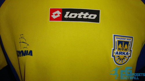 maillot arka gdynia domicile 2005-2006 pas cher