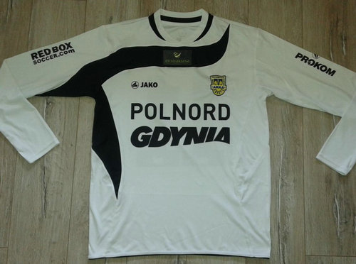 maillot arka gdynia exterieur 2010-2011 pas cher