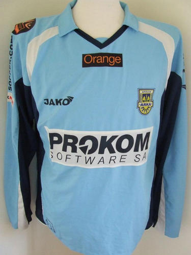 maillot arka gdynia gardien 2006-2007 rétro