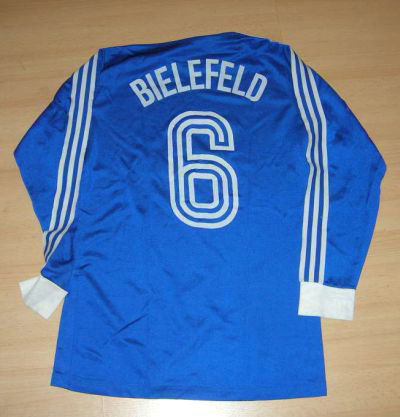 maillot arminia bielefeld domicile 1979-1980 rétro