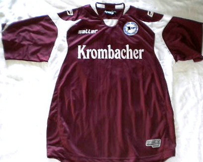 maillot arminia bielefeld third 2008-2009 rétro