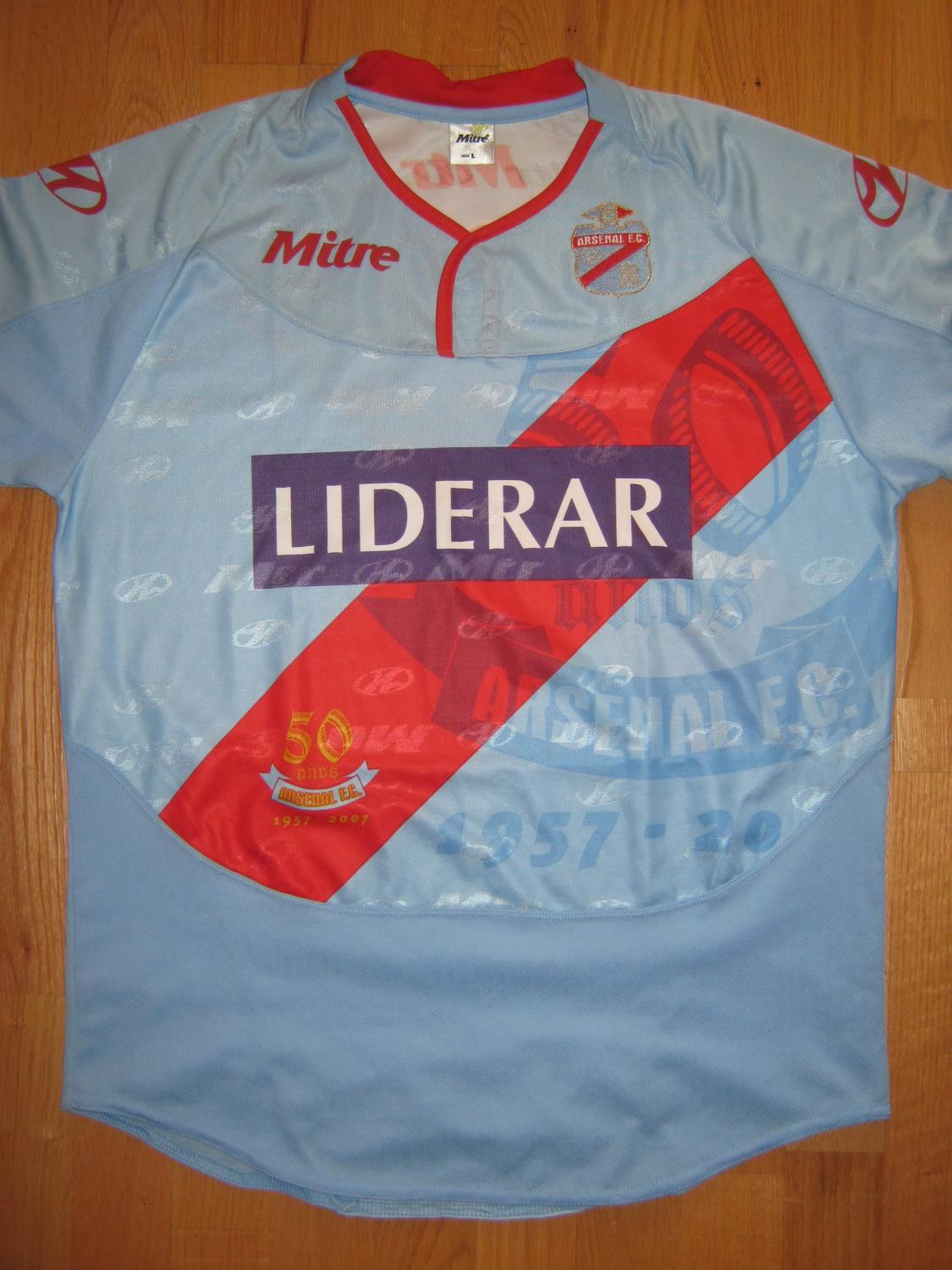 maillot arsenal de sarandí domicile 2007 pas cher