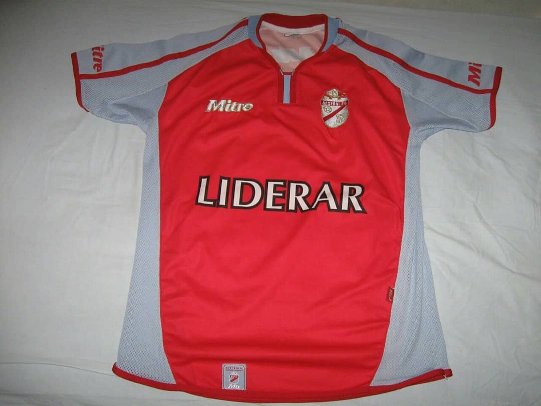 maillot arsenal de sarandí exterieur 2004 pas cher