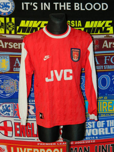 maillot arsenal fc domicile 1994 rétro