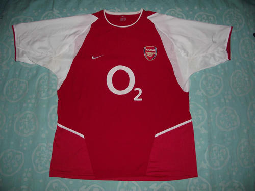 maillot arsenal fc domicile 2002-2004 pas cher