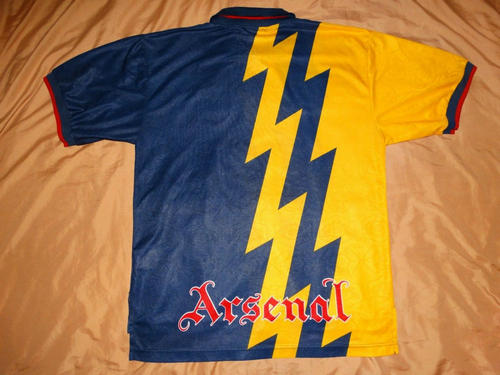 maillot arsenal fc particulier 1995-1996 rétro maillot arsenal fc particulier 1995-1996 rétro