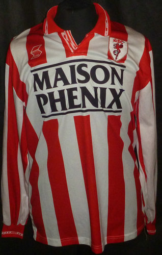 maillot as cannes domicile 1994-1995 pas cher