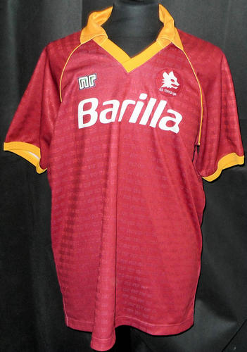 maillot as rome domicile 1988-1990 rétro