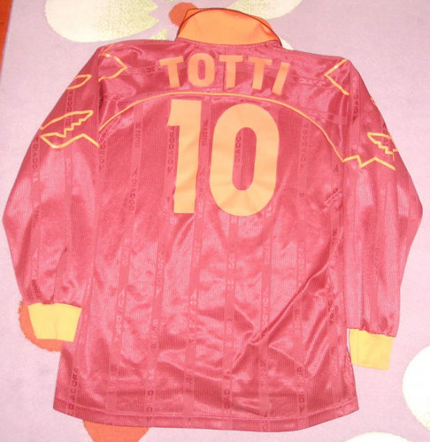 maillot as rome domicile 1999-2000 pas cher