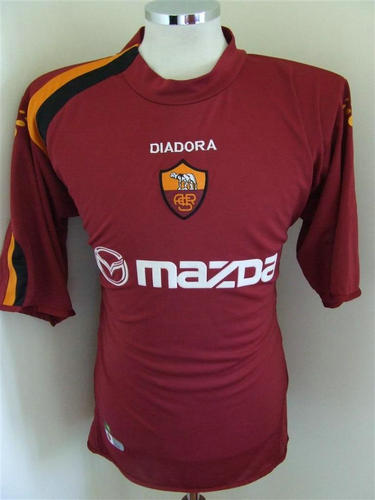 maillot as rome domicile 2004-2005 pas cher