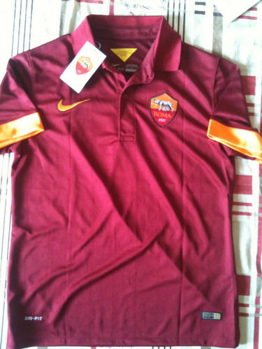 maillot as rome domicile 2014-2015 rétro