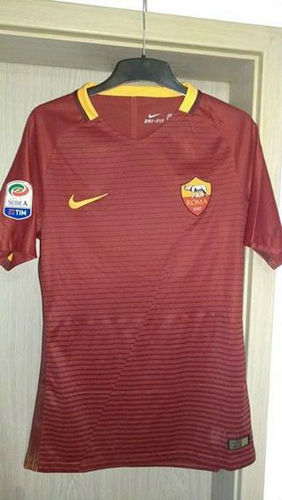 maillot as rome domicile 2016-2017 pas cher