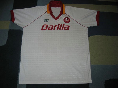 maillot as rome exterieur 1990-1991 pas cher