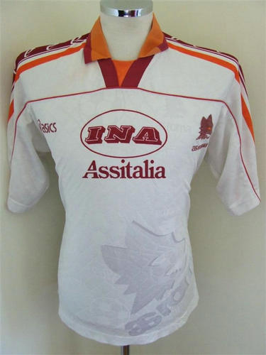 maillot as rome exterieur 1995-1996 rétro