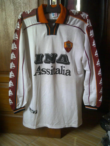 maillot as rome exterieur 1998-1999 pas cher