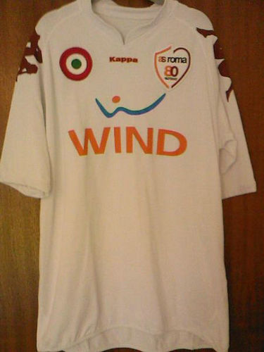 maillot as rome exterieur 2007-2008 pas cher