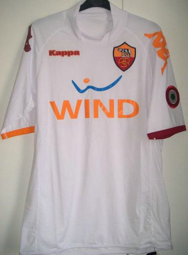 maillot as rome exterieur 2008-2009 rétro