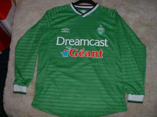 maillot as saint-étienne domicile 2000-2001 pas cher