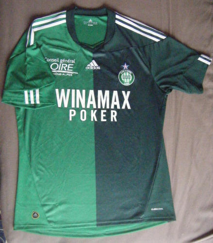 maillot as saint-étienne domicile 2010-2011 pas cher