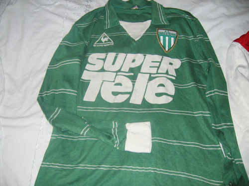 maillot as saint-étienne exterieur 1980-1981 rétro