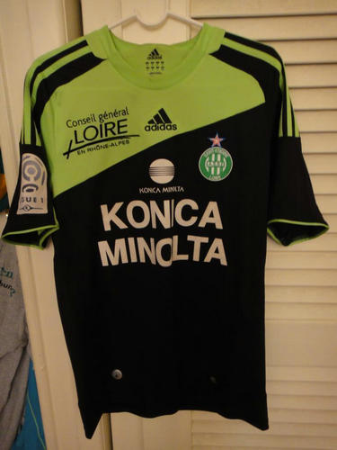 maillot as saint-étienne exterieur 2008-2009 pas cher