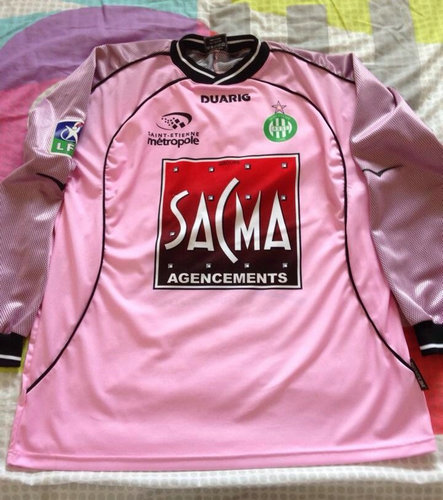 maillot as saint-étienne gardien 2003-2004 rétro