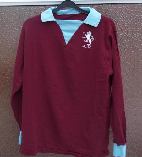 maillot aston villa domicile 1969-1970 rétro