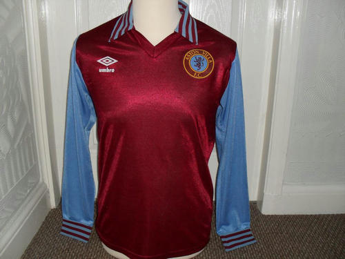 maillot aston villa domicile 1976-1981 rétro