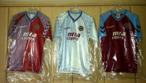 maillot aston villa domicile 1987-1990 pas cher