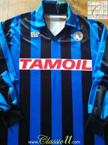 maillot atalanta bergame domicile 1989-1991 rétro