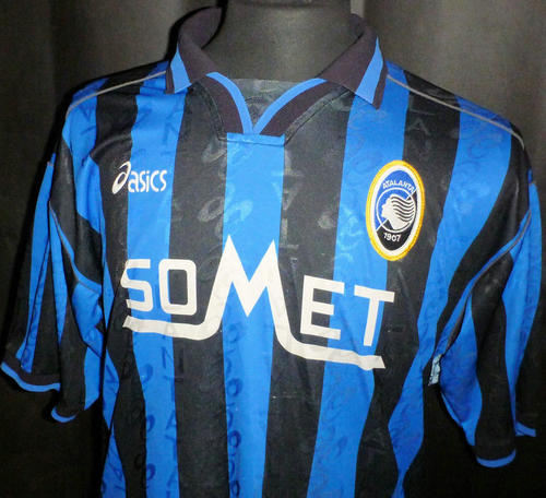 maillot atalanta bergame domicile 1999-2000 rétro maillot atalanta bergame domicile 1999-2000 rétro