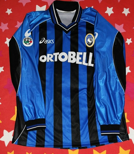 maillot atalanta bergame domicile 2001-2002 rétro